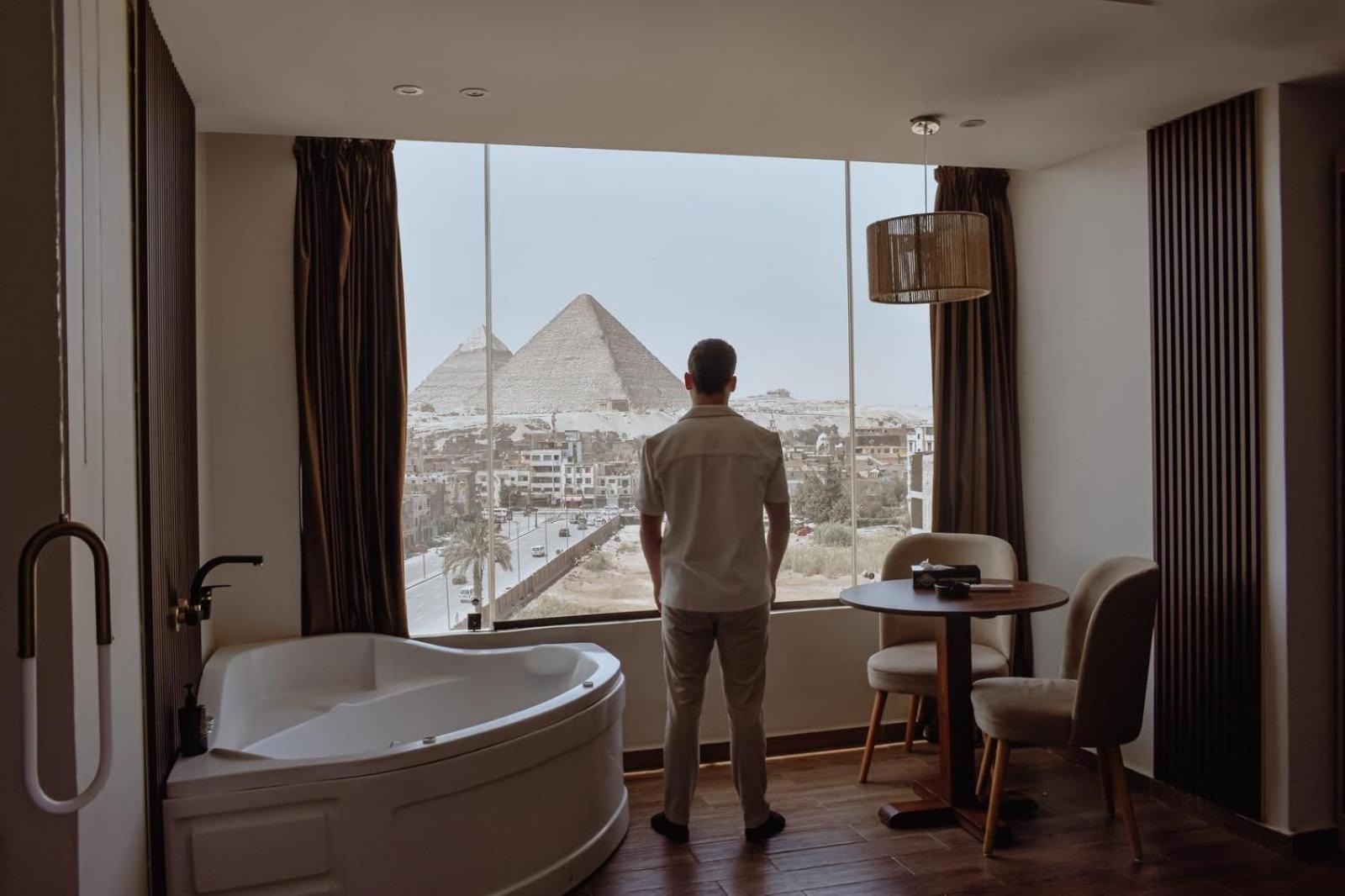 Rotana Pyramids View Hostel Nazlet el-Sisi Exterior photo
